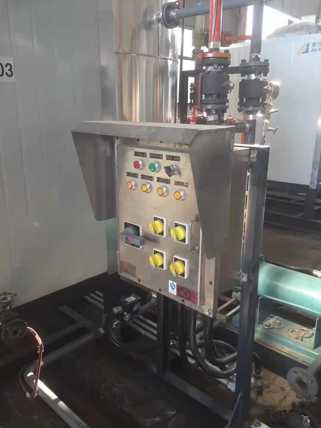 隔爆型防爆控制柜安裝現場圖